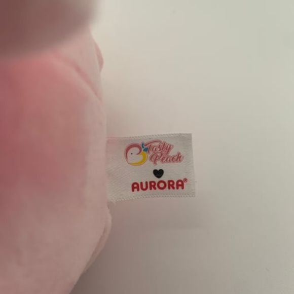 Plush Aurora Strawberry Meowchi kitty cat cute stuffed animal with tags - Picture 2 of 3